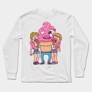 Ice cream sweety boy Long Sleeve T-Shirt